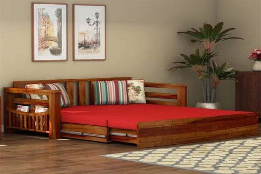 Wooden Sofa cum beds